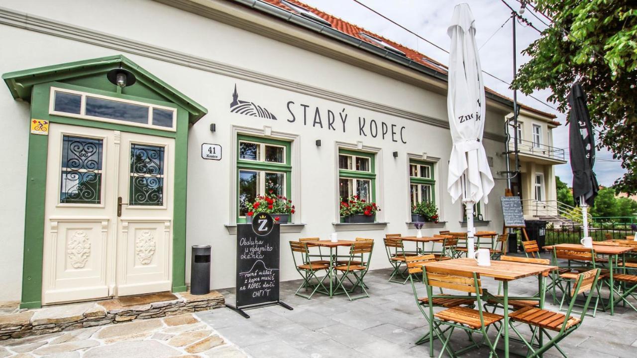 Penzion a bistro Starý kopec Znojmo Esterno foto